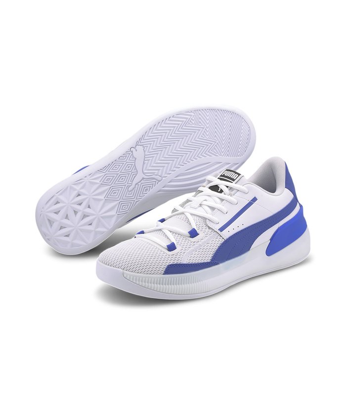 61%OFF！＜マガシーク＞ プーマ クライド ハードウッド チーム バスケットボール シューズ メンズ PUMAWHITE-STRONGBLUE 25.5 PUMA】 タイムセール開催中】