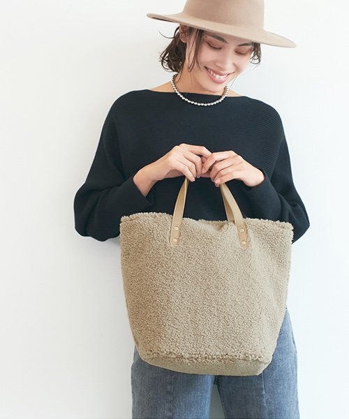 ボアトートバッグ コカ Coca Magaseek ボアトートバッグ コカ Coca Magaseek