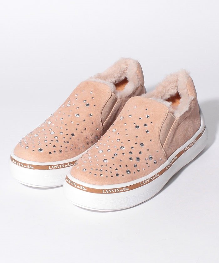 セール ホットフィックスボアスニーカー ランバンオンブルー シューズ Lanvin En Bleu Shoes Magaseek