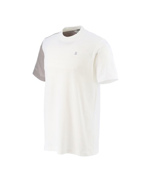 LANVIN SPORT(ランバン スポール)/ジャージ＆ニットモックネックTシャツ【アウトレット】/ホワイト系 