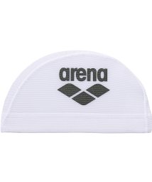 arena (アリーナ)/アリーナロゴメッシュキャップ/ホワイト×ブラック