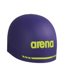 arena (アリーナ)/【選手着用モデル】アクアフォース3Dソフトシリコンキャップ（FINA承認）/パープル系