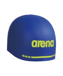 arena (アリーナ)/【選手着用モデル】アクアフォース3Dソフトシリコンキャップ（FINA承認）/ブルー系