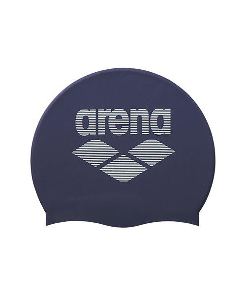 arena (アリーナ)/BIGアリーナロゴ シリコンキャップ/ネイビー系