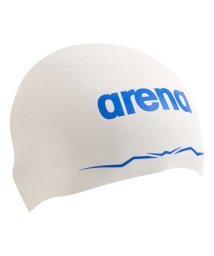 arena (アリーナ)/【FINA承認】ジュニア アクアフォースウェーブキャップソフトタイプ（シリコン）/ホワイト系 