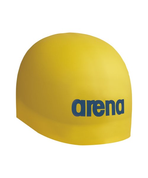 arena (アリーナ)/【FINA承認】ジュニア アクアフォース３Dソフトキャップ（シリコン） 【アウトレット】/イエロー系