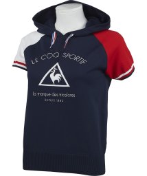 le coq sportif GOLF (ルコックスポルティフ（ゴルフ）)/DDW半袖セーター【アウトレット】/ネイビー系