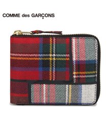 COMME des GARCONS/コムデギャルソン COMME des GARCONS 財布 二つ折り メンズ レディース ラウンドファスナー TARTAN PATCHWORK WALLET レ/503568529