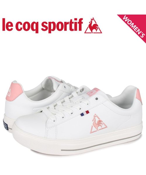 le coq sportif(ルコックスポルティフ)/ルコック スポルティフ le coq sportif テルナ バウンド コート スニーカー レディース TELUNA BOUND COURT ホワイト 白 QL/その他