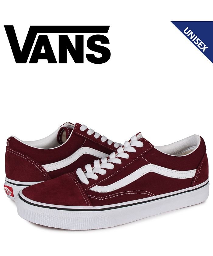 Vans ヴァンズ オールドスクール スニーカー メンズ レディース バンズ Old Skool ワイン レッド Vn0a38g15u7 ヴァンズ Vans Magaseek
