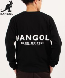 KANGOL(KANGOL)/【KANGOL】 カンゴール ワンポイント ロングTシャツ　ユニセックス/ブラック
