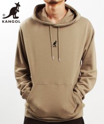 KANGOL(KANGOL)/【KANGOL】 カンゴール ムネシシュウ スウェット パーカー ユニセックス/ベージュ