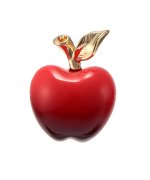 ＜マガシーク＞ プラスヴァンドーム 赤りんご ブローチ レディース レッド F Plus Vendome】画像