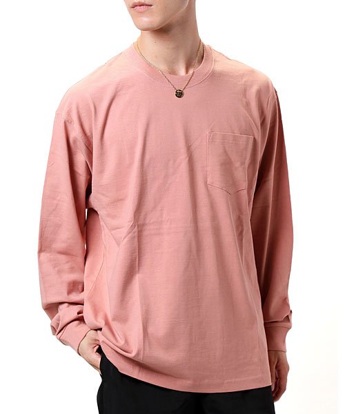 セール 15 Off Usaコットンビッグシルエットヘビーウェイト綿100 長袖無地tシャツ トップイズム Topism Magaseek