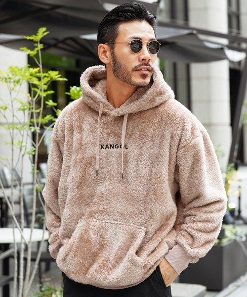 セール Kangol カンゴール ボアプルパーカー ボア パーカー メンズ プルパーカー パーカ プルオーバー ジギーズショップ Jiggys Shop Magaseek