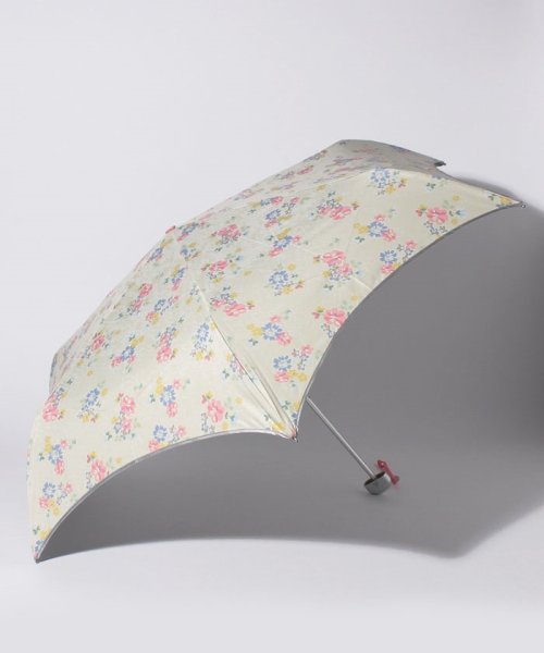 FULTON(フルトン)/折りたたみ傘 ”PARASOREIL FLORAL B”/ホワイト
