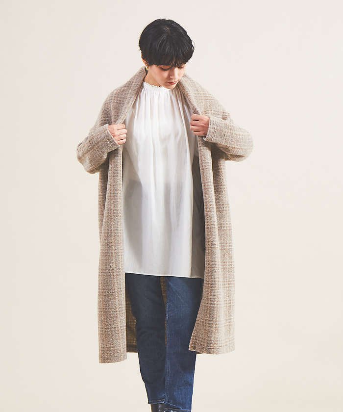 Web 一部店舗限定 イタリアンエアリーニットコート ルージュヴィフラクレ Rouge Vif La Cle Magaseek Web 一部店舗限定 イタリアンエアリーニットコート ルージュヴィフラクレ Rouge Vif La Cle Magaseek