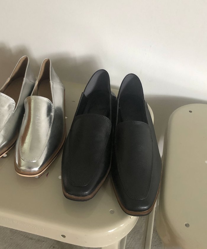 ＜マガシーク＞ マージュール THE LOAFER レディース ブラック S marjour】