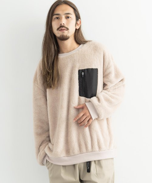 クーポン ボア トレーナー メンズ レディース スウェット ビッグシルエット オーバーサイズ クルーネック ゆったり ストリート ポケット もこもこ 暖か あったか 無地 ロッキーモンロー Rocky Monroe Magaseek クーポン ボア トレーナー メンズ レディース スウェット ビッグシルエット オーバーサイズ クルーネック ゆったり ストリート ポケット もこもこ 暖か あったか 無地 ロッキーモンロー Rocky Monroe Magaseek