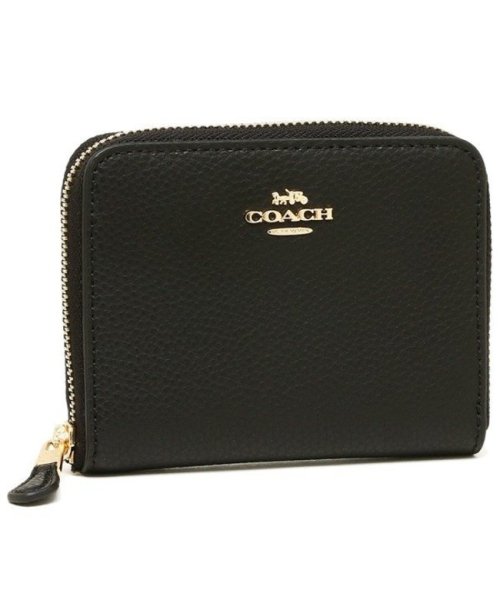 コーチ Coach 財布 アウトレット F スモール ジップ アラウンド ウォレット レディース 二つ折り財布 無地 コーチ Coach Magaseek