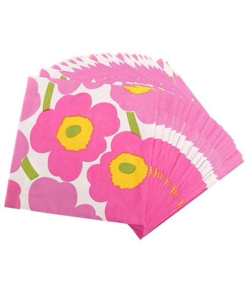 マリメッコ ペーパーナプキン Unikko ウニッコ Marimekko 552697 503582535 マリメッコ Marimekko Magaseek
