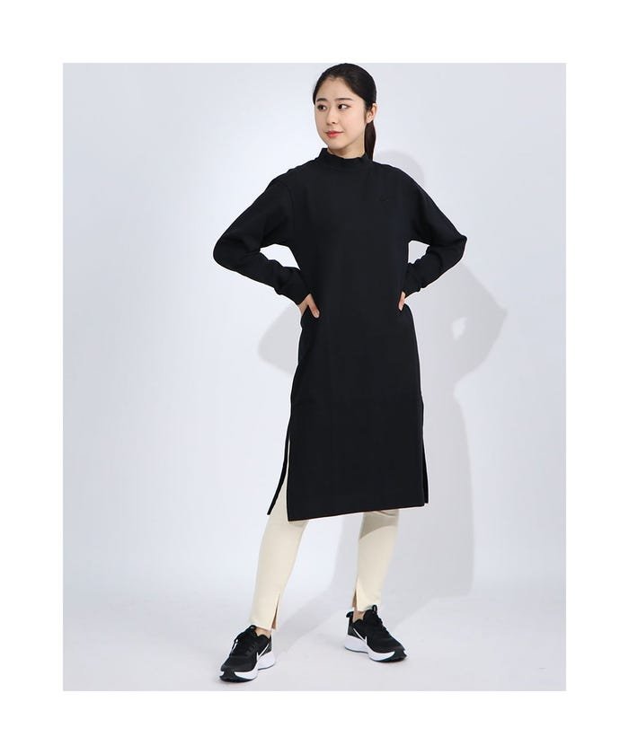 ナイキ Nike レディース ワンピース ナイキ ウィメンズ Nsw L S ジャージ ドレス Cu ブラック ナイキ Nike Magaseek
