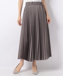 Leilian(レリアン)/ロングプリーツスカート【my perfect wardrobe】/モカ