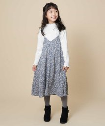 a.v.v(KID'S)(アー・ヴェ・ヴェキッズ)/[100－130]フラワープリントキャミワンピース[WEB限定サイズ]/ライトブルー