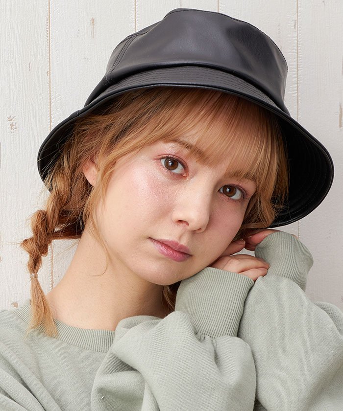 セール Fレザーバケットハット イング Ingni Magaseek