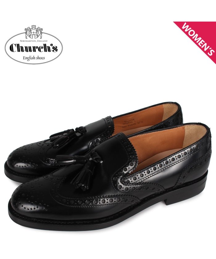 チャーチ Churchs タッセル ローファー レディース Tamaryn 2 ブラック 黒 Ds0038 チャーチ Churchs Magaseek