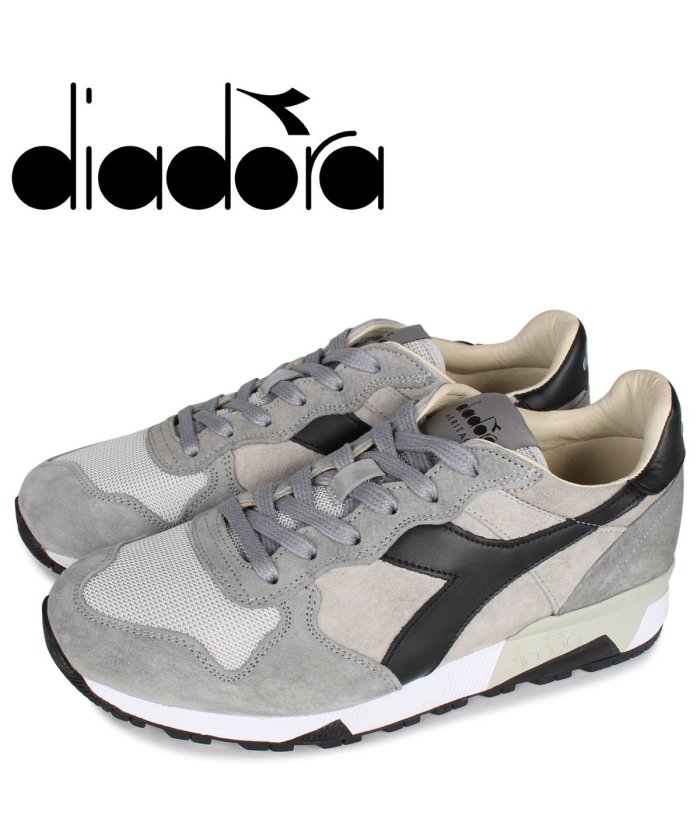 ディアドラ Diadora トライデント 90 スエード スニーカー メンズ Trident 90 Suede Sw グレー ディアドラ Diadora Magaseek
