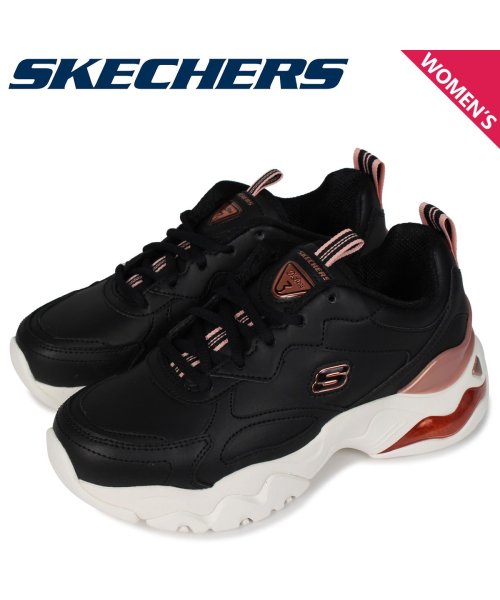 SKECHERS(スケッチャーズ)/スケッチャーズ SKECHERS ディライト 3.0 スニーカー レディース 厚底 DLITES 3.0 AIR－GOLDEN RU ブラック 黒 149088/その他