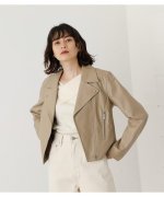 50%OFF！＜マガシーク＞ アズールバイマウジー BASIC ECO LEATHER RIDERS レディース D/BEG3 S AZUL BY MOUSSY】 タイムセール開催中】画像