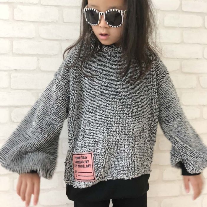 セール 249 31 キッズ 子供服 トップス シャギー Big ビッグ パーカー プルパーカー 女の子 ネクストウォール Next Wall Magaseek