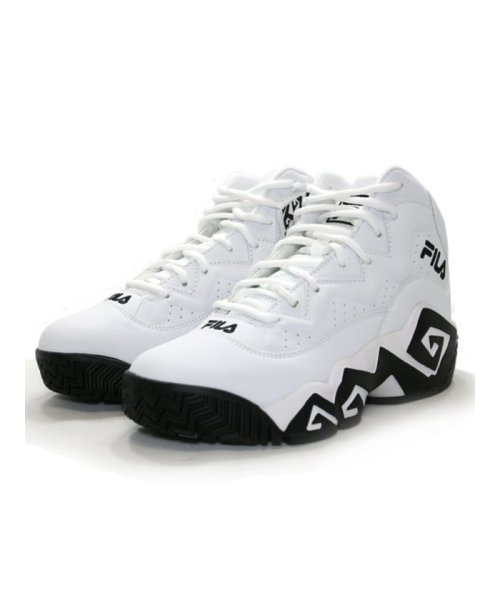FILA（Shoes）(フィラ（シューズ）)/MB マッシュバーン シグネチャーモデル ハイカットバスケットシューズ スニーカー / ホワイト/ホワイト
