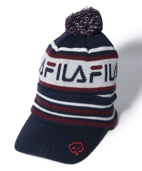 FILA GOLF(フィラゴルフ（レディース）)/ニットキャップ/ネイビー 