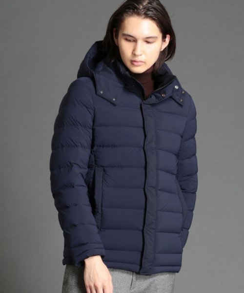 ハイブリッドシームレスダウンブルゾン 
