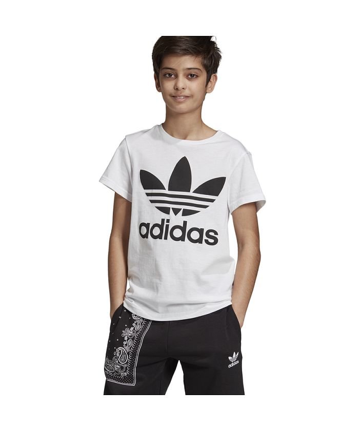 セール アディダス オリジナルス Adidas Originals 子供用トレフォイルtシャツ Trefoil Tee Magaseek