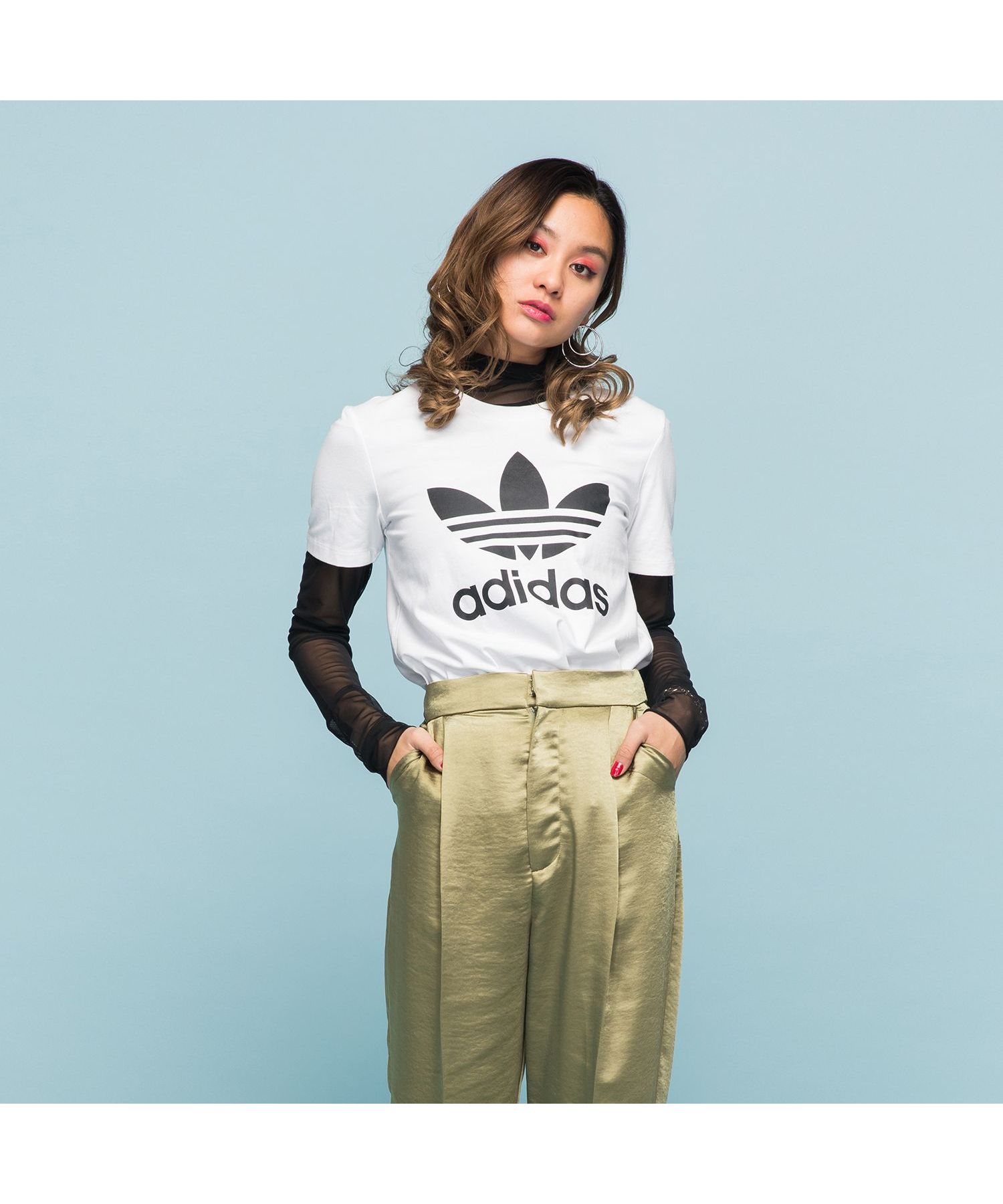 boyfriend trefoil tee