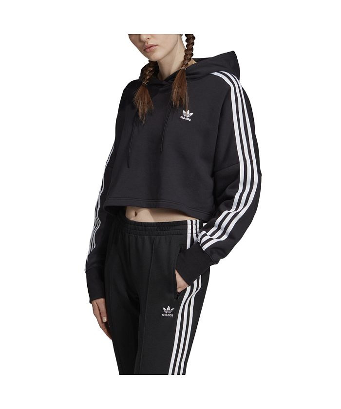 adidas アディダス✨ Cropped Hoodie クロップド フーディ