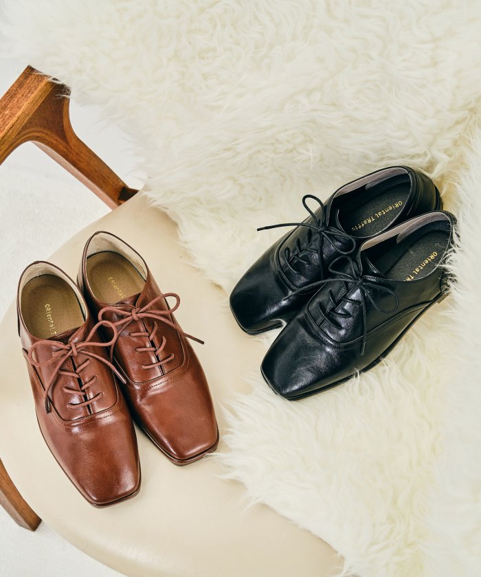 セール スクエアトゥレースアップシューズ 1326 オリエンタルトラフィック Oriental Traffic Magaseek