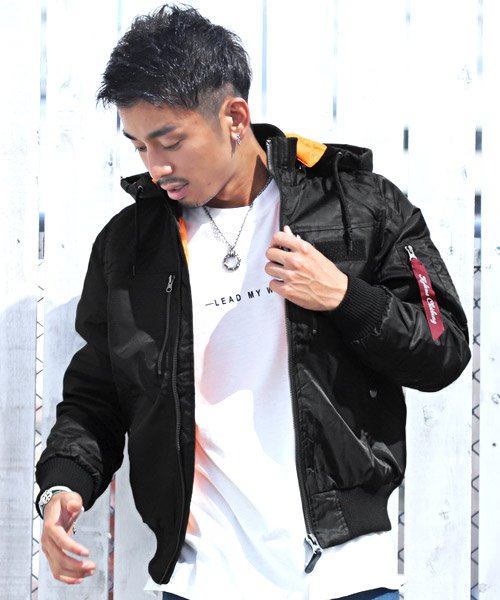 セール ヘビーツイル中綿ブルゾン 中綿ジャケットメンズ ブルゾン ヘビーツイル 中綿 アウター ラグスタイル Luxstyle Magaseek