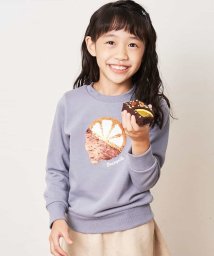 a.v.v(KID'S)(アー・ヴェ・ヴェキッズ)/[100－130]トゥインクルスパンコールトレーナー[WEB限定サイズ]/ブルー