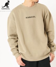 KANGOL(KANGOL)/【KANGOL】 カンゴール ムネロゴ スウェット トレーナー ユニセックス/ベージュ