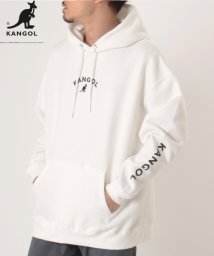 KANGOL(KANGOL)/【KANGOL】 カンゴール ソデロゴ スウェット パーカー ユニセックス/オフホワイト