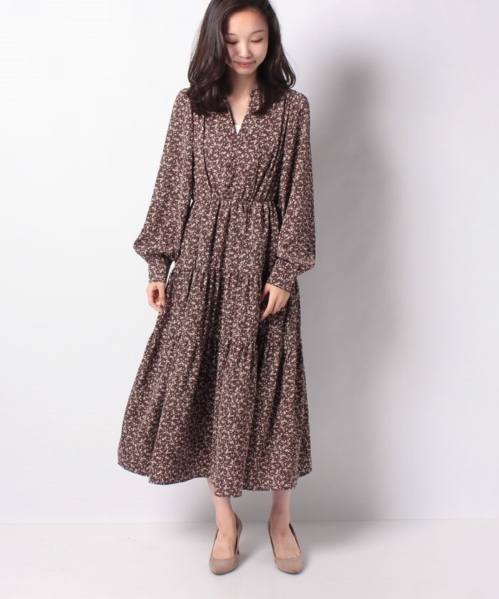 セール 67 Off 花柄ティアードワンピース オリーブデオリーブ Olive Des Olive Magaseek