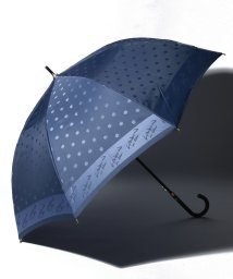 LANVIN en Bleu(umbrella)(ランバンオンブルー（傘）)/LV－B 婦人ショートPカチオンジャガード/ネイビーブルー