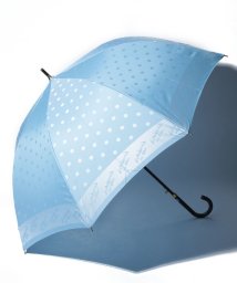 LANVIN en Bleu(umbrella)(ランバンオンブルー（傘）)/LV－B 婦人ショートPカチオンジャガード/サックスブルー