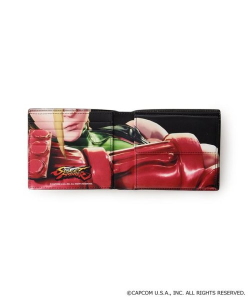 KINGZ by Samantha Thavasa(キングズバイサマンサタバサ)/ストリートファイターコラボ 折財布(リュウ)/グリーン