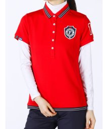 FILA GOLF(フィラゴルフ（レディース）)/ウィメンズ ナガソデシャツ<ゴルフ>(750500)/レッド 